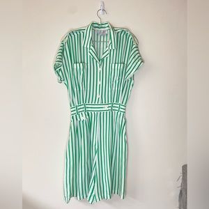 Vintage short sleeve summer romper ColoRayons by SK & Company size M